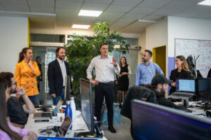 Exploring the potential of IT: Lumir Abdixhiku visits StarLabs and Digital School